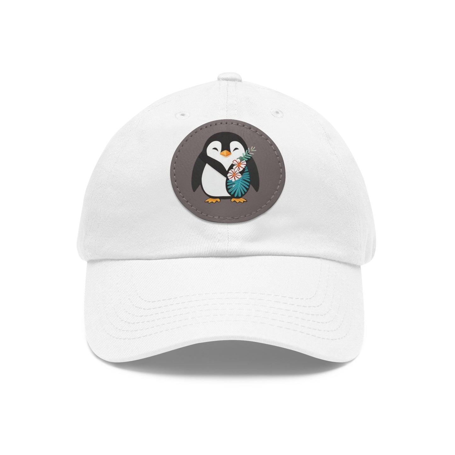 Dad Hat with Leather Patch